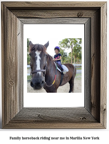 family horseback riding near me in Marilla, New York